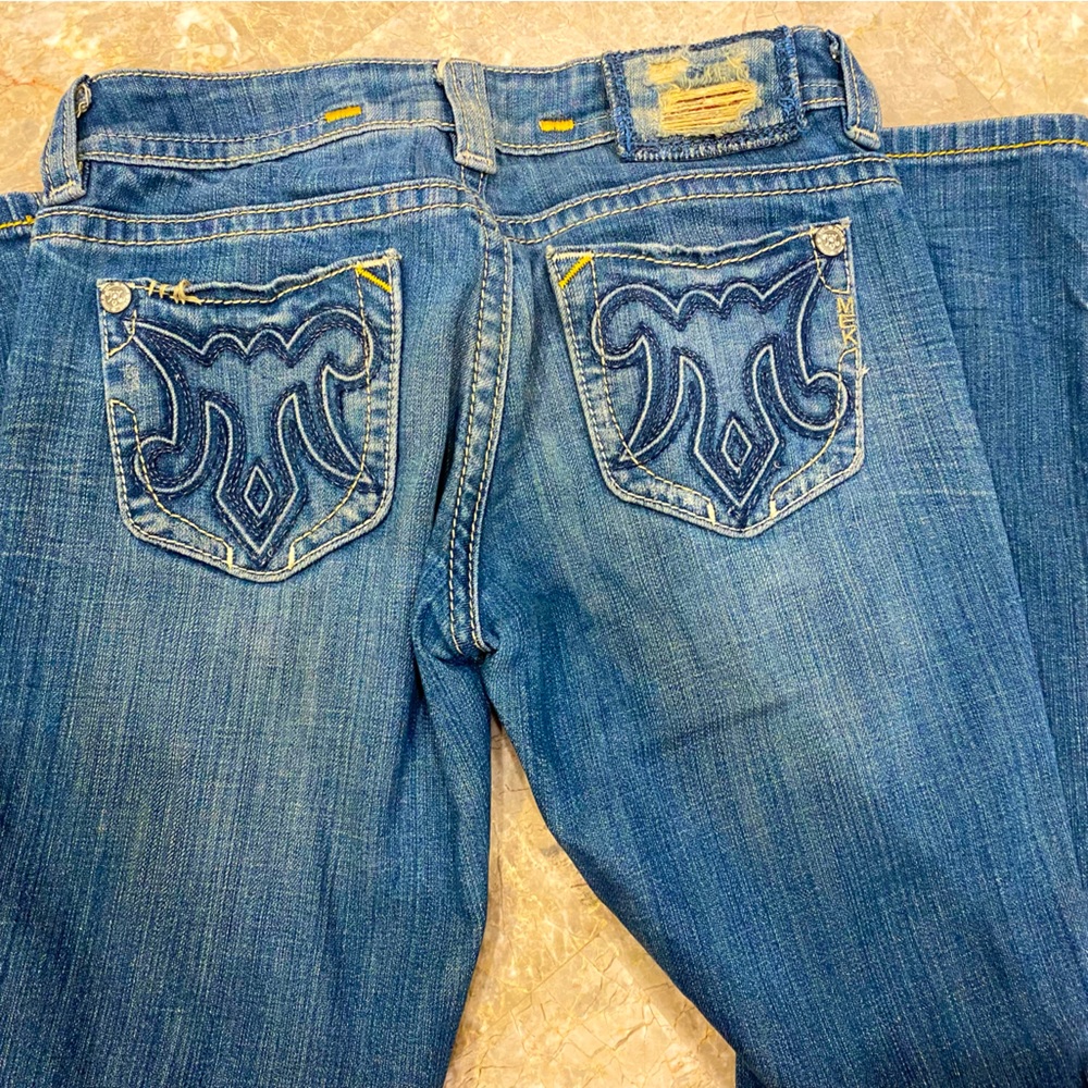 MEK straight leg jeans, Size 26.